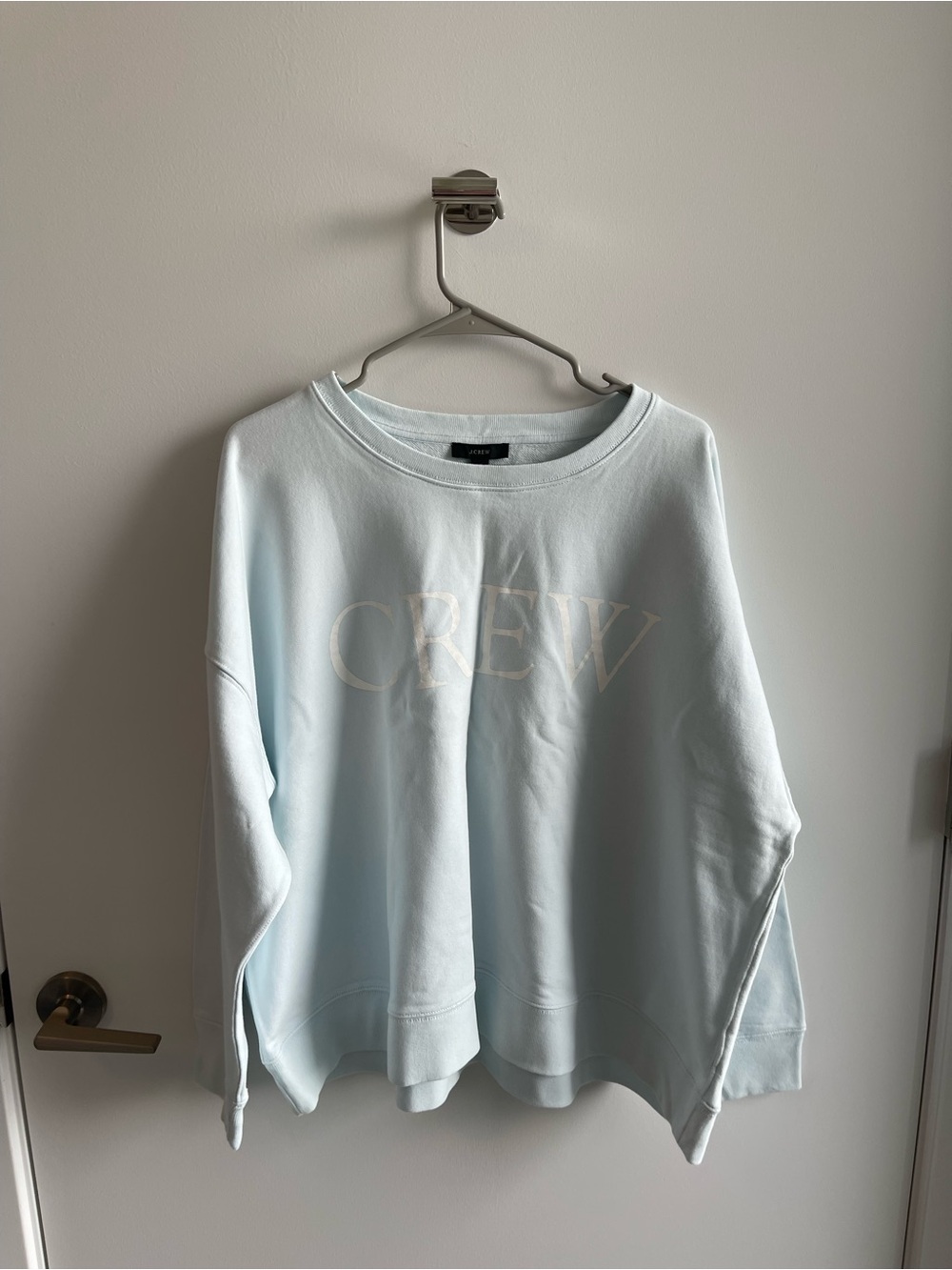 J Crew Crew Light Blue Sweatshirt - Women's